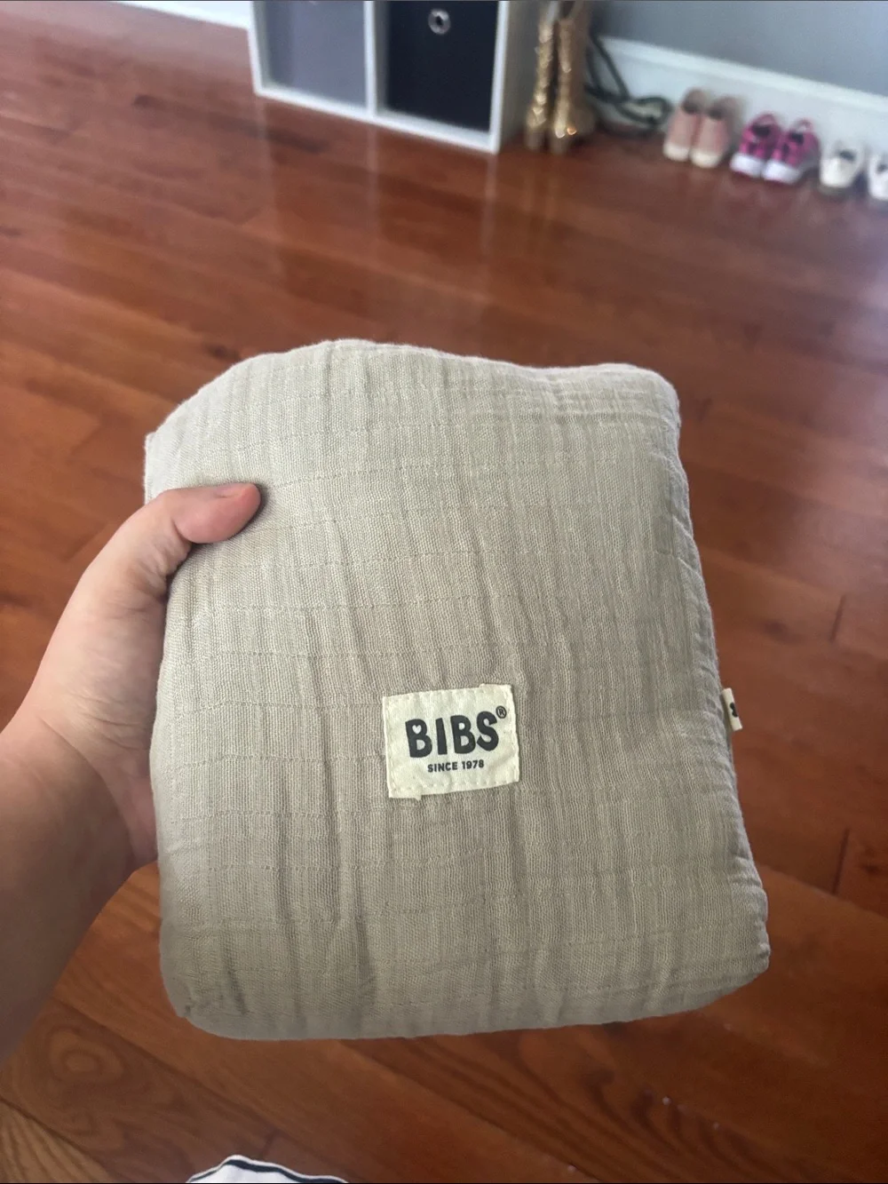 Bibs Muslim swaddle blanket  NWT